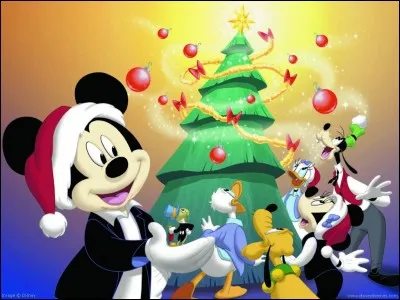 Qui se trouve dans la main de Mickey ?