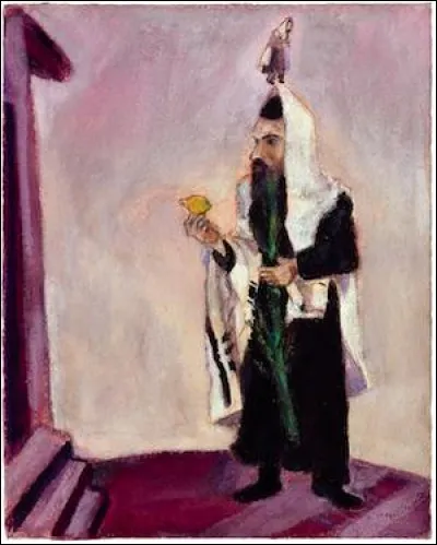 Qui a peint "Le rabbin au citron vert" ?