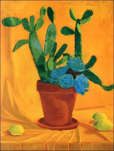 Qui a peint "Cactus avec citrons" ?