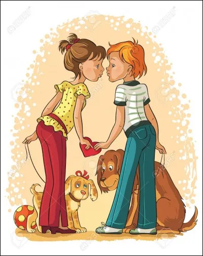 Elle aime en secret .....