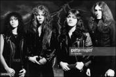 En quelle année a été créé le groupe Metallica ?