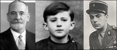 Parmi les compagnons de la libération, certains retourneront à leur existence d'avant la guerre, d'autres deviendront des sommités scientifiques, politiques, culturelles Certains recevront une autre reconnaissance, le Prix Nobel.
Parmi ces trois noms, lequel n'a pas reçu le prix Nobel ?