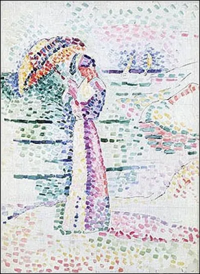 À qui doit-on cette "femme à l'ombrelle" ?