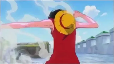 Comment s'appelle la première attaque que Luffy utilise ?