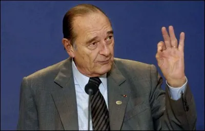 Jacques Chirac est devenu président de la République pour son premier mandat en :