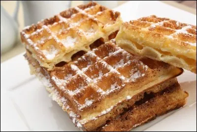 Et voici un délicieux dessert tout léger qui nous vient de Belgique.