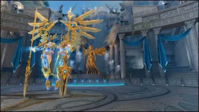 Quel est le dieu qui a pour passif de s'envoler en sortant d'une fontaine ?