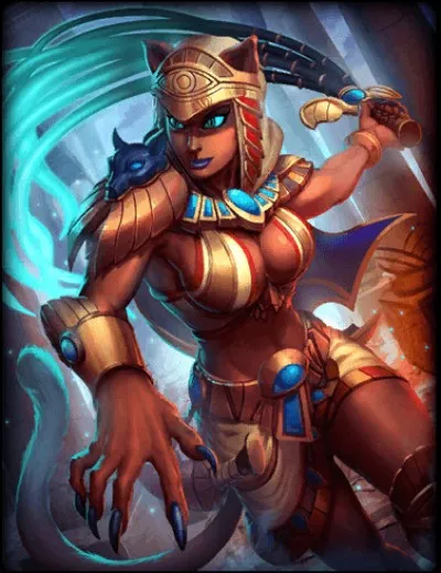 Dans la mythologie, quel monstre (de jungle) Bastet a-t-elle tué ?