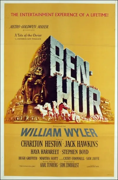 Le film "Ben Hur" avec Charlton Heston relate une bataille qui a la forme...