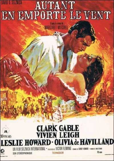 "Autant en emporte le vent" nous montre un incendie spectaculaire pendant la guerre de Sécession. Quelle ville brûle ?