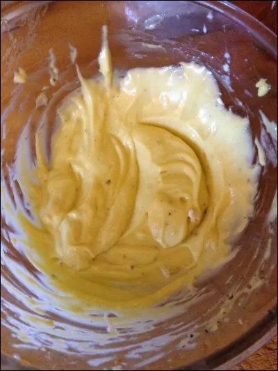 Quel est l'élément de liaison de la mayonnaise ?
