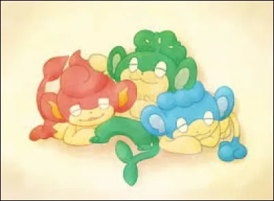 Lequel des 3 singes obtient-on lorsque l'on prend Vipelierre en tant que Starter ?