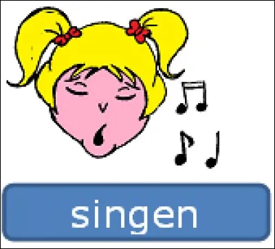 Le verbe "singen" appartient à quel groupe ?