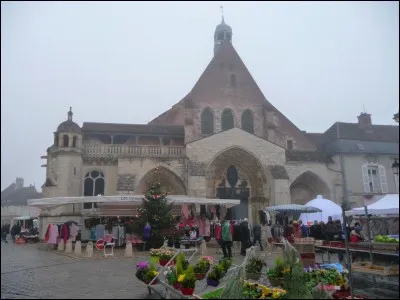 La belle place du marché en ville basse se nomme ...