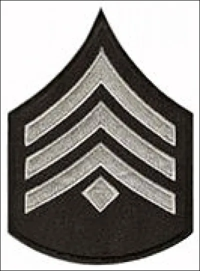 À quel grade correspond cet insigne ?