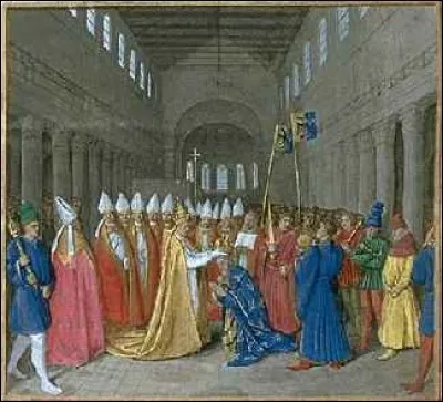 Quel roi fut couronné par le pape le jour de Noël en l'an 800 ?
Indice : Roi chanté par France Gall.