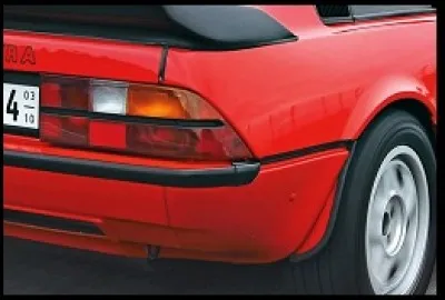 Ce sont les feux arrière d'une ...