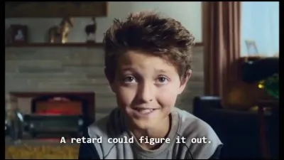 Comment se nomme le garçon qui adore la télévision ?