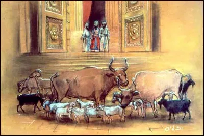 Constamment de garde au Temple de Jérusalem et seuls habilités à porter l'Arche d'Alliance. Qui sont-ils ?