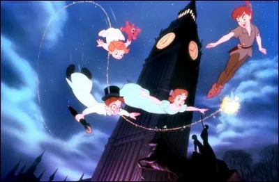 Comment la fée Clochette fait-elle voler les amis de Peter Pan ?