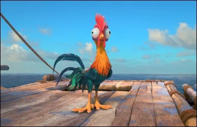 Comment s'appelle le poulet dans" Vaiana" ?