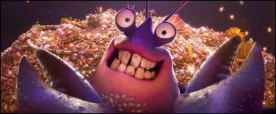 Comment s'appelle le crabe dans "Vaiana" quand ils sont sous l'eau ?