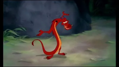 Dans "Mulan", Mushu est un ...