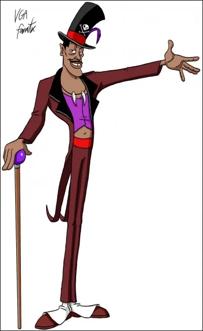 Quel est le prénom du méchant dans "La Princesse et la grenouille"?