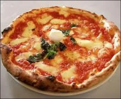 Quelle est cette pizza composée de tomates, origan, mozzarella et basilic ?