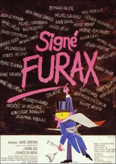 ''Le vrai con, c'est celui qui se croit plus intelligent que ceux qui sont aussi bêtes que lui.'' 
L'homme qui a dit ça a créé le journal ''L'Os à moelle'' et l'émission ''Signé Furax'' .