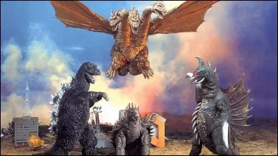 Quelle est la couverture des Nebula M Space Hunters dans "Godzilla Vs Gigan" ?