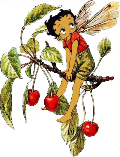 Sur quel arbre est perchée Betty Boop ?