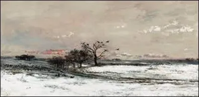 Quel peintre de l'école de Barbizon, considéré comme un des précurseurs de l'impressionnisme, a créé, en 1873, ce tableau intitulé ''La Neige'' ?