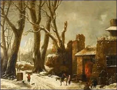 Pourriez-vous me citer le nom du peintre qui réalisa, en 1804, ce tableau intitulé ''Première Neige dans le Piémont'', peinture que l'on peut admirer au musée du Louvre ?