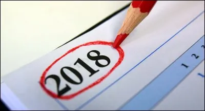 Enfin, quel jour débutera l'année 2018 et quel jour l'achèvera ?