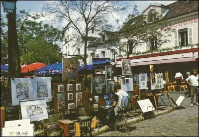 La place des peintres.