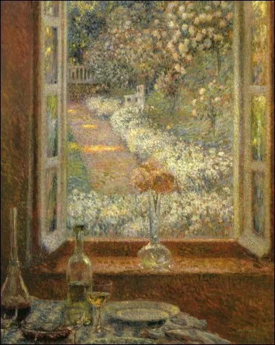 Qui a peint "La fenêtre aux oeillets" ?