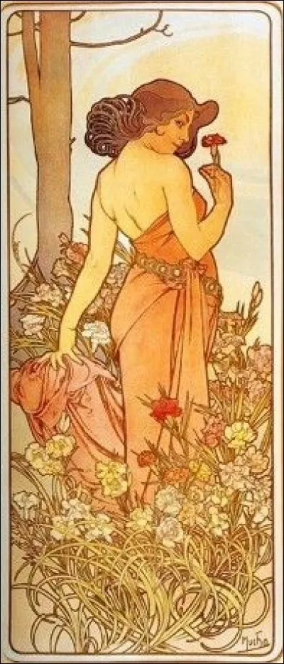 Qui a peint "L'oeillet" ?