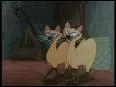 Dans quel grand classique de Walt Disney, retrouvons-nous ces deux siamois ?