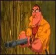 Mchant chasseur dans ' Tarzan' .