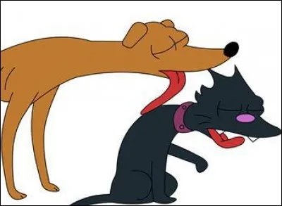 Les Simpson ont un chien et un chat, comment s'appellent-ils ?