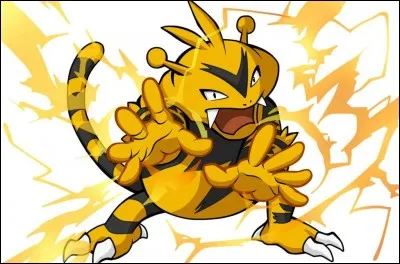 Elektek - Dans l'&eacute;pisode 42, selon la description du Pok&eacute;dex, quelle couleur met en col&egrave;re Elektek ?