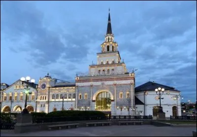 Dans quelle ville se trouve la gare de "Kazan" ?