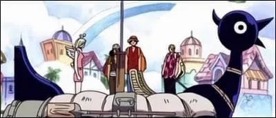Épisode 158 - Comment s'appelle le bateau que Conis prête à Luffy, Usopp et Sanji ?