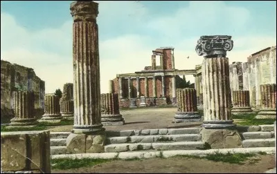 Ce sont les ruines de...