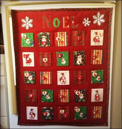 De quel pays du monde vient la tradition du calendrier de l'Avent ?