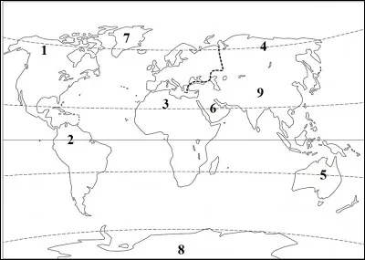 Quel désert humain est représenté par le n° 9 ?