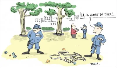 Boule servant de but.