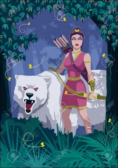 Quelle déesse était tombée amoureuse d'Orion ?