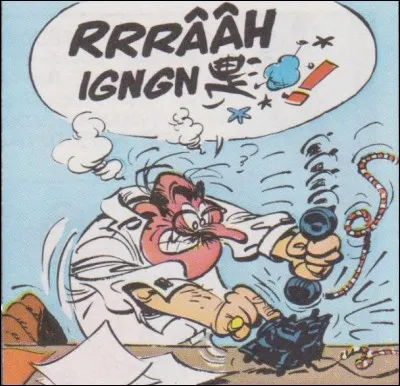 Quelle expression de colère emploie Prunelle ?